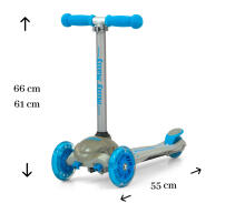 MILLY MALLY Scooter SCOOTER Zapp pelēks
