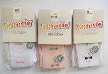 MILUSIE 1263 DZ cotton tights with application ex 56/86
