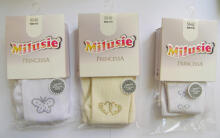 MILUSIE 1263 DZ cotton tights with application ex 56/86