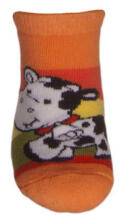 MILUSIE 2238 Terry socks silicone pattern 7/12