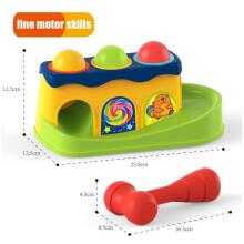 WOOPIE 49386 Colorful Nail Art Tool with Hammer