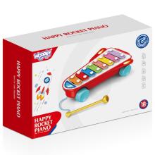 WOOPIE 49461 Тарелки Space Rocket Red 18m+