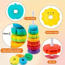 WOOPIE BABY 51695 Pyramid Twisted Animal Tower