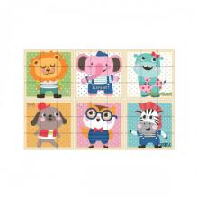 AKUKU A0612 Wooden blocks 9 pieces