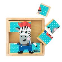 AKUKU A0612 Wooden blocks 9 pieces