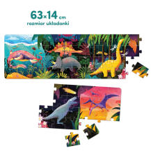 CzuCzu 6843761 Puzzle 60 pcs. Dinosaurs 4+
