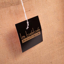 La bebe™ Shopper bag  Art.23615 Jute Bag