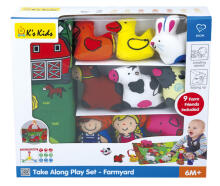K’s KIDS развивающий коврик Фермерский двор