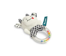 BLACK&WHITE RATTLE COW