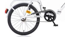 Foldable bicycle 20'' AURELIA, white