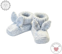 La Bebe™ Lambswool Natural Eco Socks/Booties Art.236716 Natural wool socks/boots for newborns