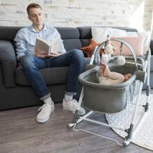 Bebeconfort Calys Baby Rocker 3 in 1 Art.236997 Grey Mist