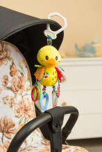 COLORFUL TRAVEL RATTLE DUCK