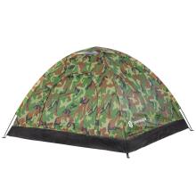 Camping tent 2-person Springos PT010 camouflage with mosquito net and UV filter