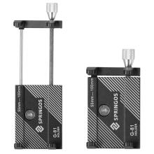 Bicycle phone holder Springos BA0059 aluminum
