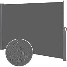 Side awning Springos AW0004 350x180 cm retractable graphite screen