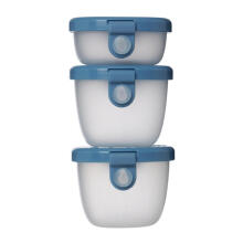 Snack Containers Set of 3, Ocean, b.box