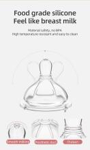 Oberni Anti-Colic Glass Baby Bottle Art.237437 Blue