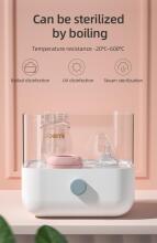 Oberni Anti-Colic Glass Baby Bottle Art.237437 Pink