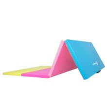 Foldable gym mat Springos FA0064, 240 cm, multicolor