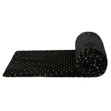 Bedspread Springos HA7307, blanket 200x220 cm, sofa throw, black
