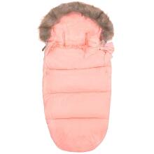 Sleeping bag Springos SB0017, 4-in-1, for stroller, sled, and carrycot, pink