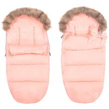 Sleeping bag Springos SB0017, 4-in-1, for stroller, sled, and carrycot, pink