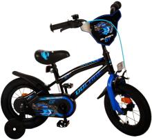 Jalgratas Volare Super GT 12" must/sinine