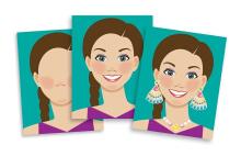 Melissa&Doug Make a Face Art.14195