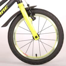 Jalgratas Volare Blaster 16", must/kollane