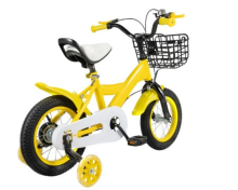 Kids Bike Wheels Collas 12' Yellow Art.238297  Bērnu divritenis (velosipēds) ar palīgriteņiem