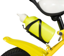 Kids Bike Wheels Collas 12' Yellow Art.238297  Bērnu divritenis (velosipēds) ar palīgriteņiem