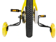 Kids Bike Wheels Collas 12' Yellow Art.238297  Bērnu divritenis (velosipēds) ar palīgriteņiem
