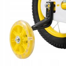 Kids Bike Wheels Collas 12' Yellow Art.238297  Bērnu divritenis (velosipēds) ar palīgriteņiem