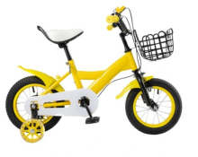 Kids Bike Wheels Collas 12' Yellow Art.238297  Bērnu divritenis (velosipēds) ar palīgriteņiem