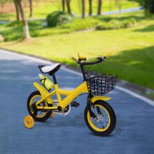 Kids Bike Wheels Collas 12' Yellow Art.238297  Bērnu divritenis (velosipēds) ar palīgriteņiem