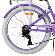 Jalgratas Lovely 24" lilla, 7 käiku