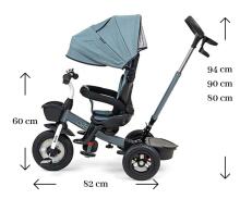MILLY MALLY 2490 Tricycle Movi grey 5in1