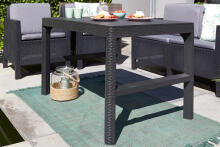 Lyon Rattan Table brown