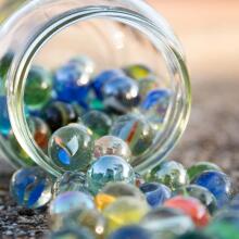 Marbles Glass Art.238797