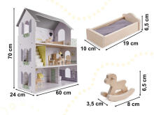 Ikonka  Dollhouse Art.KX6278
