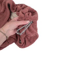 Lodger Fleece Wrapper Empire Newborn Art.WP 625 Rosewood