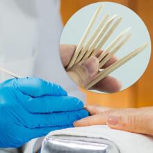 Wooden Nails Sticks Art.239234