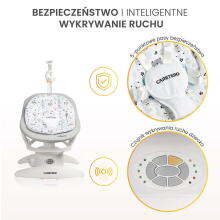 Bebe Basic Rocker Noco Art.239261 Graphite  Bērnu šūpoles 2 vienā
