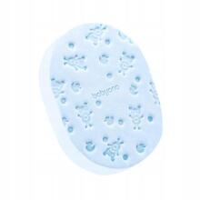 BabyOno Super Soft Art.1640/02 Blue Children's bath sponge