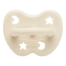Hevea Round Stars Moon  Art.239410 Milky White   anatomical 3-36 month