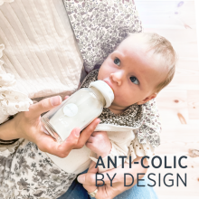Hevea Glass Baby Bottle Art.239498