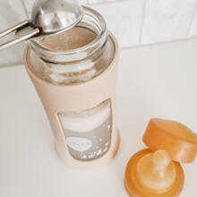Hevea Glass Baby Bottle Wide Neck Art.239547