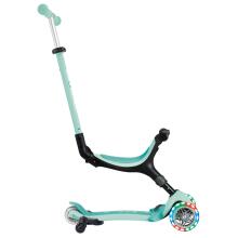 GLOBBER folding scooter with seat, green, 749-206
