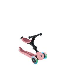 GLOBBER folding scooter with chair, pastel pink, 749-310